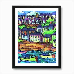 Harbour Scene 1 Art Print