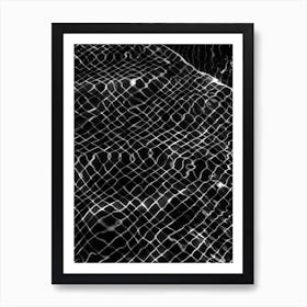 Abstract Water Surface Art Print