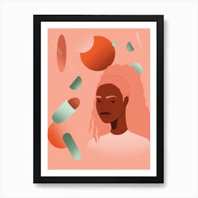 Spacey Art Print