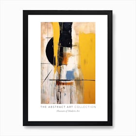 Colourful Abstract Painting 4 Exhibition Poster Art Print