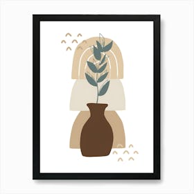 Plant In A Vase 2 Poster