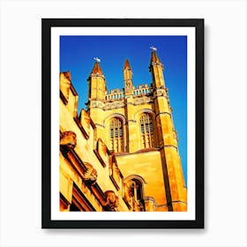 Tower Of Magdalen College, Oxford University Art Print