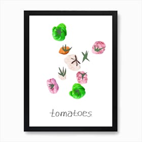 Tomatoes Art Print