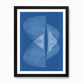 Blueprint Geo 2 Art Print