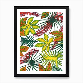 Florida Flora Art Print