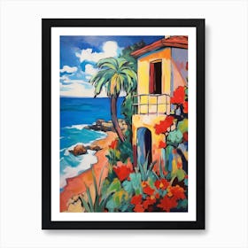 Nice France 7 Fauvist Painting Art Print