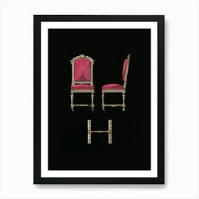 Pair Of Chairs Art Print