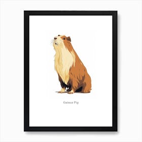 Guinea Pig Kids Animal Poster Affiche