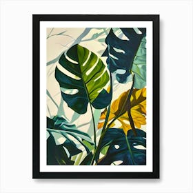 Monster Leaves 3 Art Print