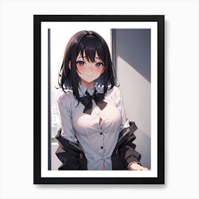 Anime Girl 6 Art Print