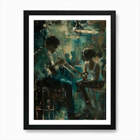 Jazz Lovers Art Print