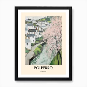 Polperro (Cornwall) Painting 1 Travel Poster Art Print