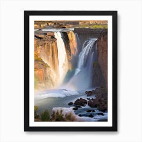 Shoshone Falls, United States Realistic Photograph (1) Art Print