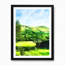 Snowdonia By Day Art Print