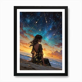 Starry Night 182 Art Print