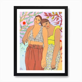 Support System Art Print