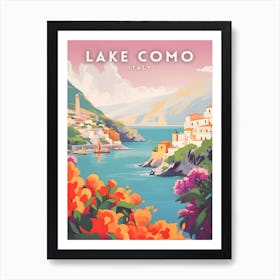 Lake Como Italy Travel Art Print