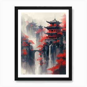 Chinese Pagoda 8 Art Print