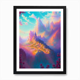 Fairytale Landscape Art Print