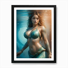 Mermaid-Reimagined 28 Art Print