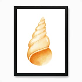Colored seashells. Seashells. Summer. 8 Art Print