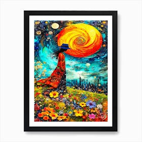 Wonder Flowers - Thoughts In A Field Art Print