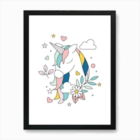 Unicorn Art Print