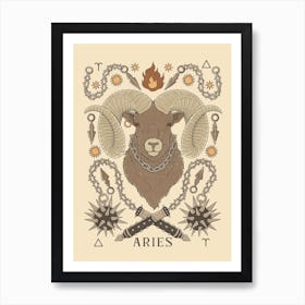 Aries Art Print