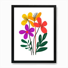 Bouquet Of Flowers 3 Art Print