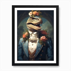 T - Rex Art Print