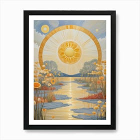 Sun Rising 1 Art Print