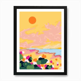 Sun's Embrace Art Print