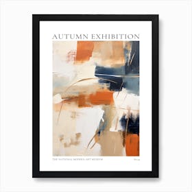 Autumn Exhibition Modern Abstract Poster 25 Art Print