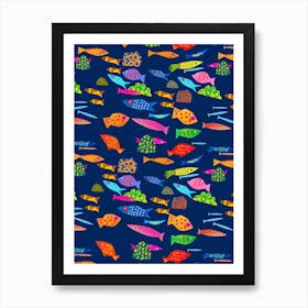 Under The Sea Art Print