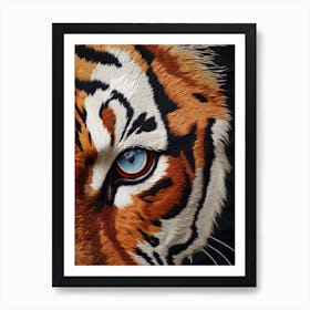 Tiger Eye 2 Art Print