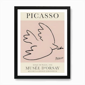 Picasso Dove Of Peace Art Print