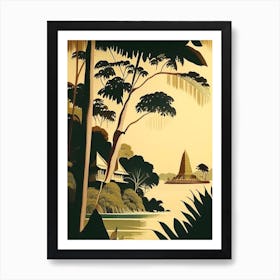 Koh Kood Thailand Rousseau Inspired Tropical Destination Art Print