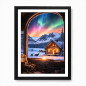 Aurora Borealis Art Print