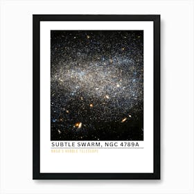 Squiggle Swarm Art Print