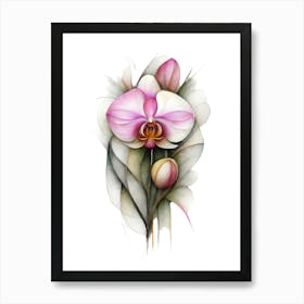 Orchid Flower Art Print