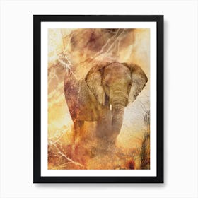 Tusk Art Print