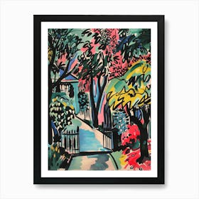 'Garden Gate' Art Print