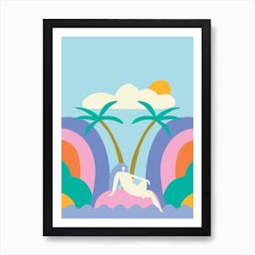 Tropicscape Art Print