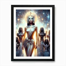 Cleopatra Portrait Artwork 34 Art Print