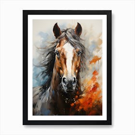 Mountain Horse Art Art Print