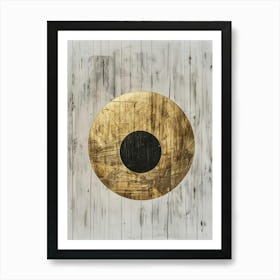 Gold Circle Art Print