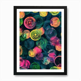 Abstract Swirls 6 Art Print