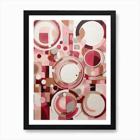 Abstract Circles 6 Art Print