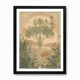 Garden In Bloom Boho Art Print