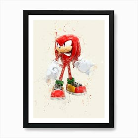 Sonic The Hedgehog 4 Art Print